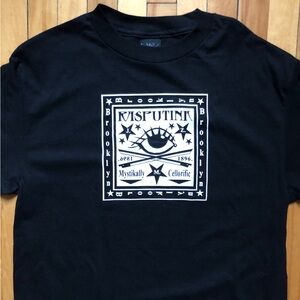 Rare! Vintage 90s Y2K Rasputina Goth T-Shirt Medium Whimsigoth Victorian Cello